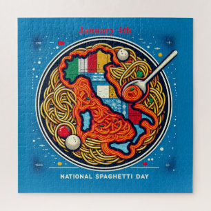 Jan 4th - National Spaghetti Day Jigsaw Puzzle
