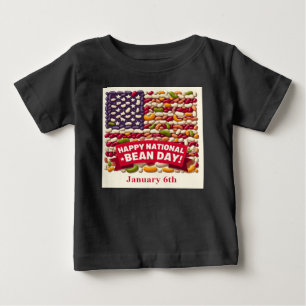 Jan 6th - National Bean Day Baby T-Shirt