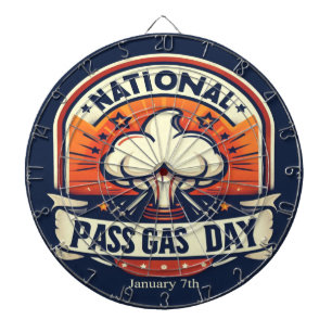 Jan 7th - National Pass Gas Day Dartboard