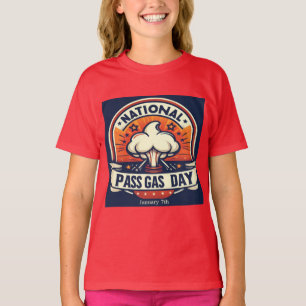 Jan 7th - National Pass Gas Day T-Shirt