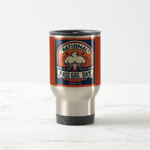 Jan 7th - National Pass Gas Day Travel Mug
