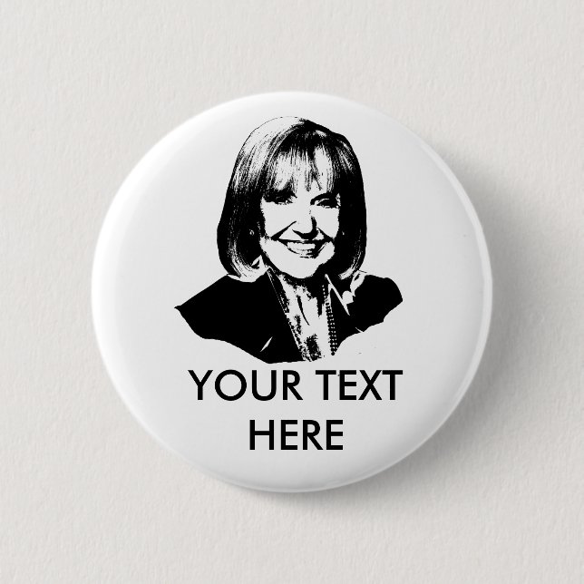 JAN BREWER 2 INCH ROUND BUTTON (Front)