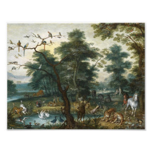 Jan Brueghel the Younger - Paradise Landscape Photo Print