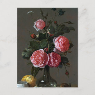 Jan Davidsz de Heem, Floral Still Life Postcard