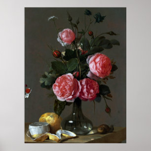Jan Davidsz de Heem, Floral Still Life Poster