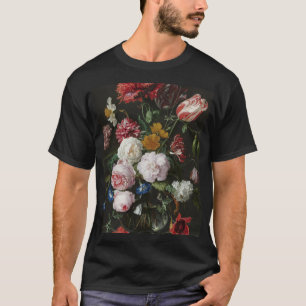 Jan Davidsz. De Heem - Still Life With Flowers T-Shirt
