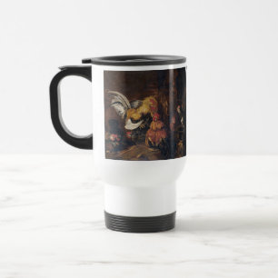 Jan Fyt  Cockfight Travel Mug