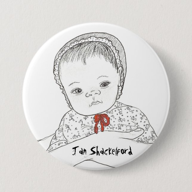 Jan Shackelford  Baby Button #05 (Front)