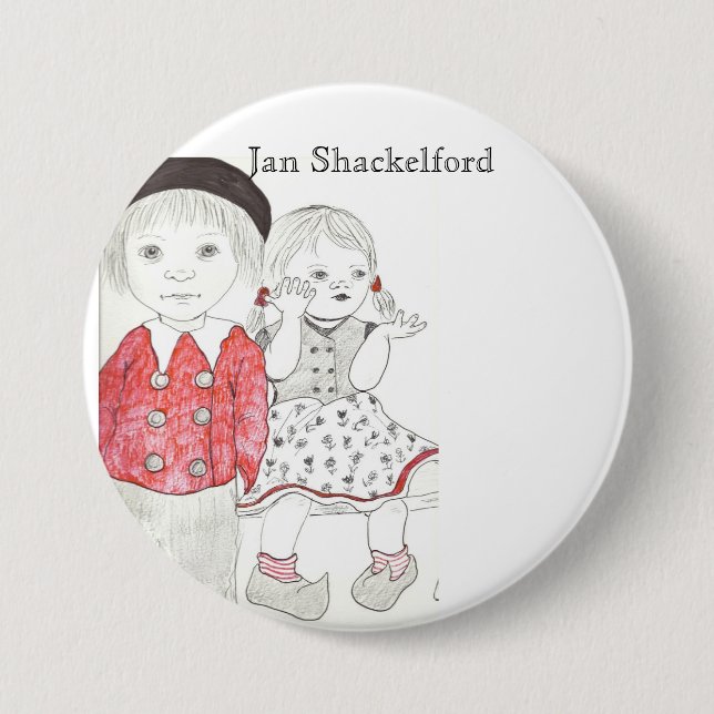 Jan Shackelford Baby Button #14 (Front)