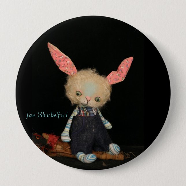Jan Shackelford Button McAvoy Bunny (Front)