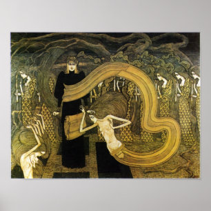 Jan Tooroop ~ Fatalisme affiche Art Nouveau