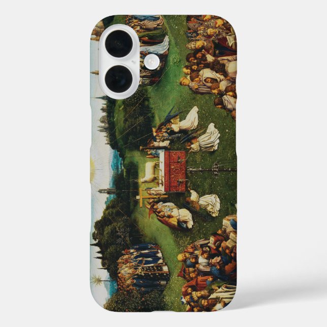 Jan van Eyck Adoration of the Mystic Lamb Art Case-Mate iPhone Case (Back)