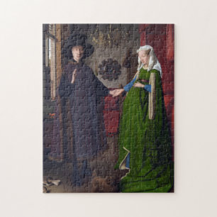 JAN VAN EYCK- Arnolfini Portrait 1434 Jigsaw Puzzle