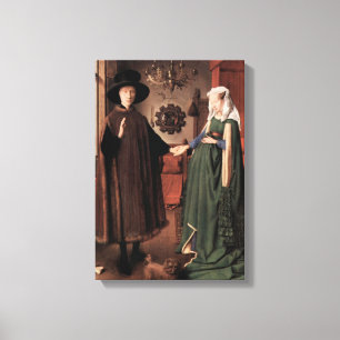 Jan Van Eyck - Arnolfini Wedding Canvas Print