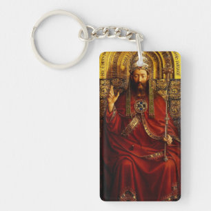 Jan van Eyck Dieu le Père sur un Trône Beaux-Arts
