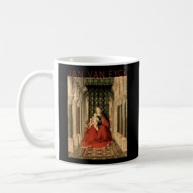 Jan Van Eyck Dresden Triptych For Coffee Mug (Left)