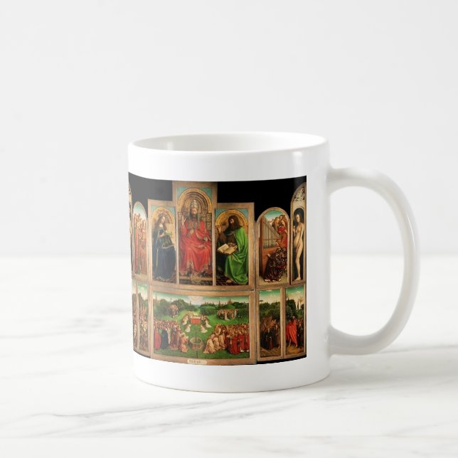 Jan van Eyck- The Ghent Altarpiece Coffee Mug (Right)