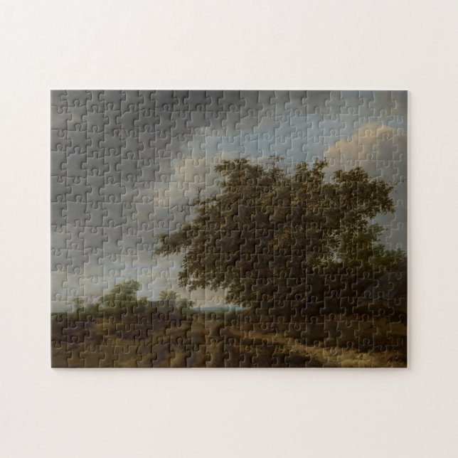 Jan Vermeer, Landscape on the Edge of the Dunes Jigsaw Puzzle (Horizontal)