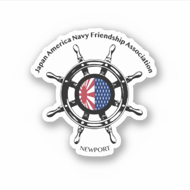 JANAFA-Newport logo sticker (Front)