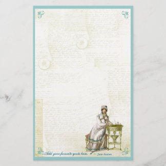 Jane Austen a inspiré la papeterie faite sur