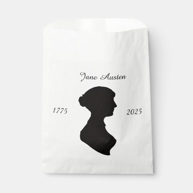 Jane Austen at 250 Favour Bag (Front)
