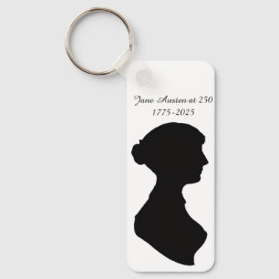 Jane Austen at 250 Keychain