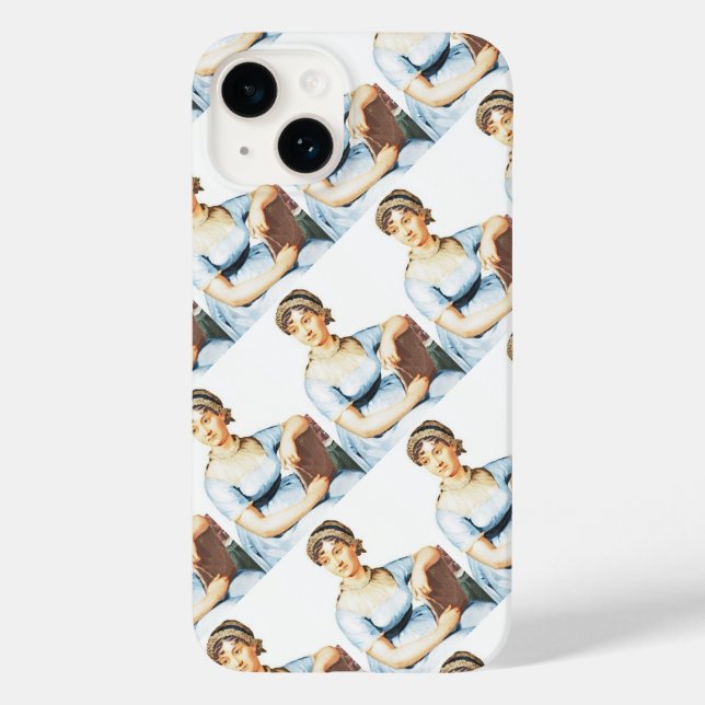 Jane Austen Case-Mate iPhone Case (Back)