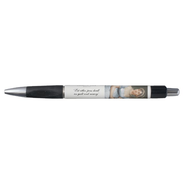 Jane Austen Custom Ink Pen with Quote (Front)