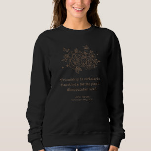 Jane Austen Dark Academia Bookish Bookworm Literar Sweatshirt