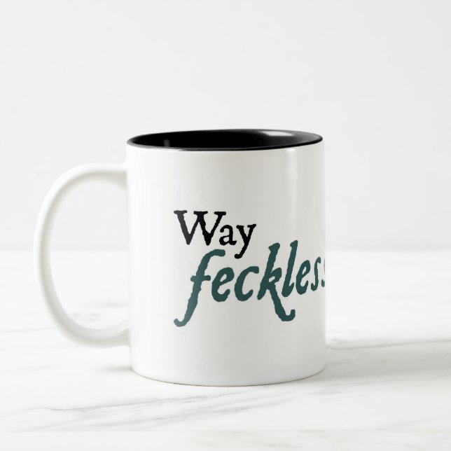 JANE AUSTEN FECKLESS MUG (Left)