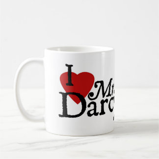 Jane Austen Heart Darcy Mug