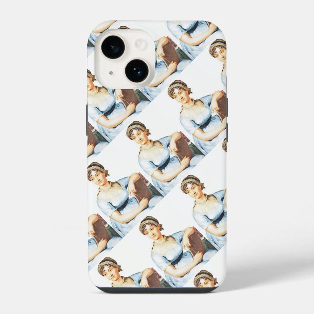 Jane Austen  iPhone Case (Back)