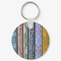 Jane Austen keychain
