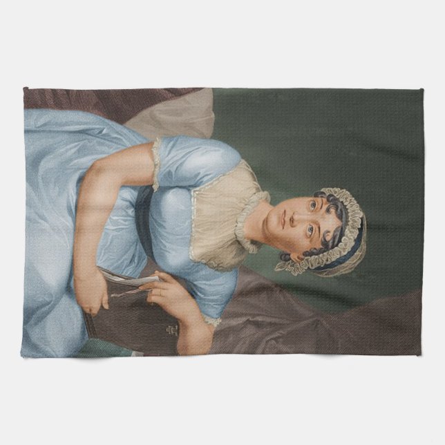 Jane Austen Kitchen Towel (Horizontal)