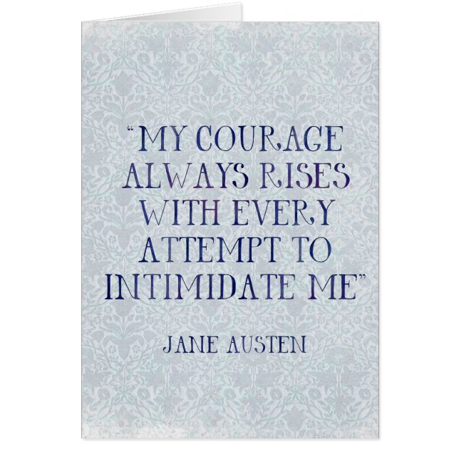 Jane Austen mes hausses de courage toujours (Devant)