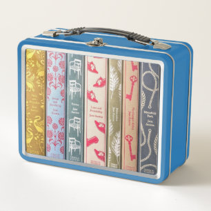 Jane Austen Metal Lunch Box