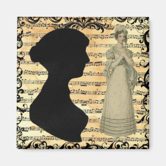 Jane Austen Music Magnet