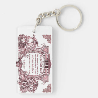 Jane Austen: Netherfield Ball Invite Keychain