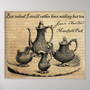 Jane Austen: Nothing But Tea Poster