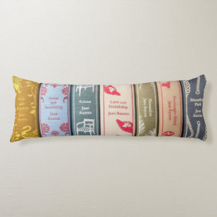 Jane Austen Novels Body Pillow