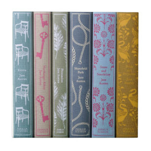 Jane Austen Novels Tile