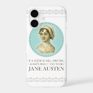 Jane Austen Portrait and Quote on Reading Case-Mat