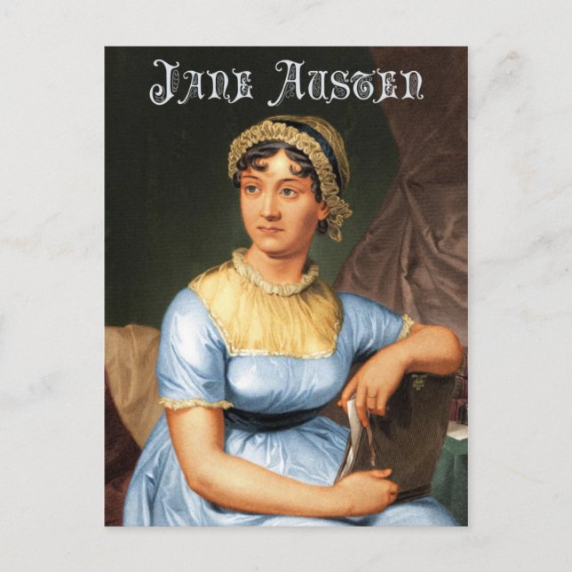 Jane Austen - Portrait Postcard (Front)