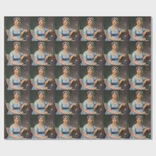 Jane Austen portrait Wrapping Paper