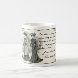 Jane Austen: Pretty Women Coffee Mug