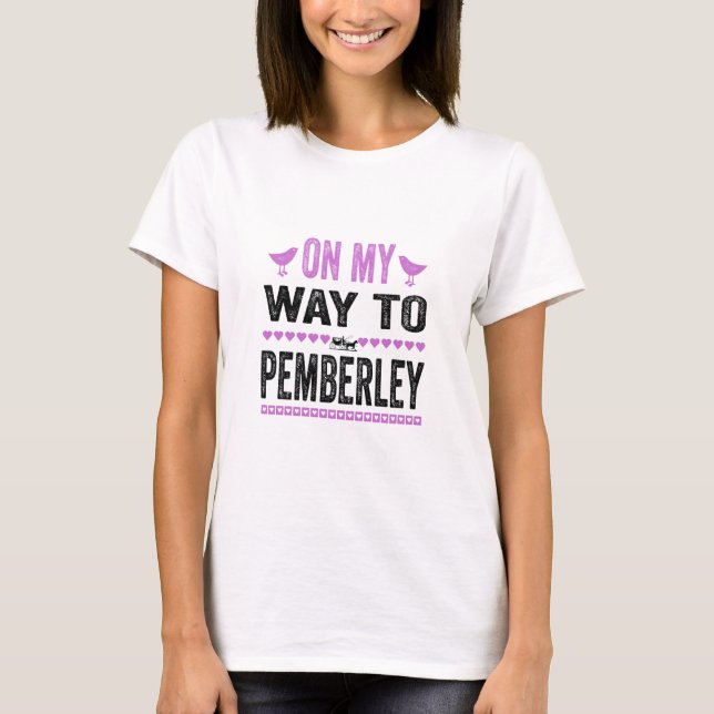 Jane Austen Pride and Prejudice T-Shirt (Front)