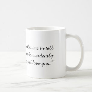 Jane Austen Quote Mug