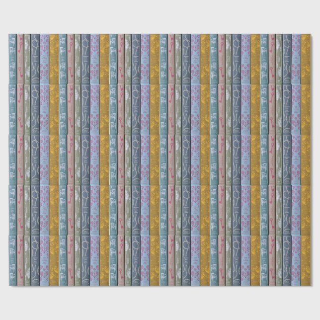 Jane Austen 's Novels Wrapping Paper (Flat)
