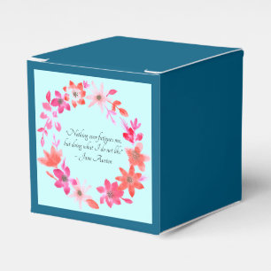 Jane Austen Self-Care Quote – Mansfield Park Favor Box