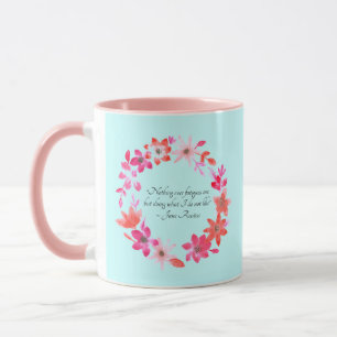 Jane Austen Self-Care Quote – Mansfield Park Mug